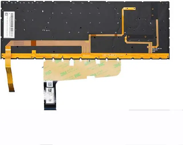 Alt view image 4 of 4 - Keyboard Compatible with HPP1C 16B 16b0080tx TPNQ236 Q265 Q280 Black US RGB Backlit Laptop