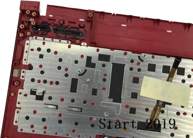 Alt view image 4 of 6 - New Laptop Replacement Parts for MSI GE62 GE62VR Upper Case Palmrest Cover US Keyboard Full Colorful Backlit