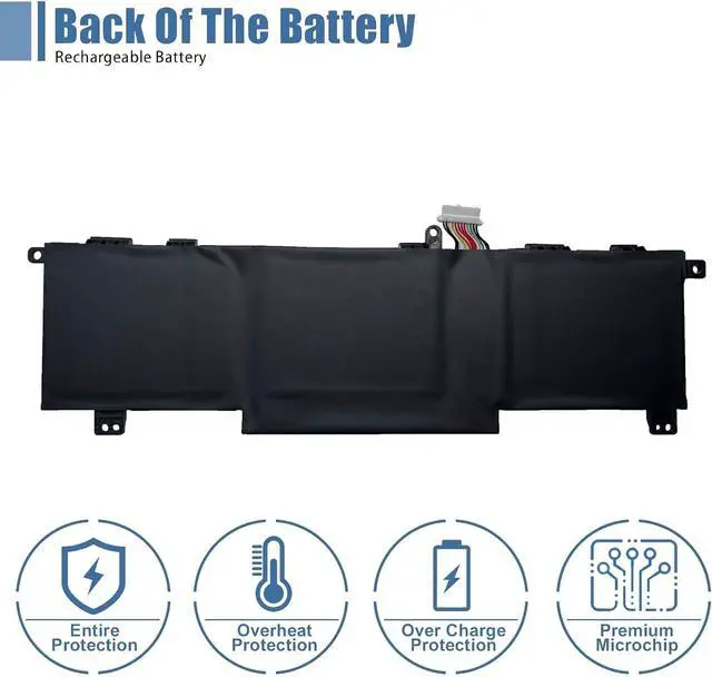 Alt view image 4 of 6 - SD03XL Laptop Battery Replacement for HP Omen 15-EN0000 15-EK0000 Victus 15-fb0000 Series L84394-005 HSTNN-089U HSTNN-DB9U HSTNN-OB1R L84356-2C1 L84357-AC1 11.55V 52.5Wh 4323mAh