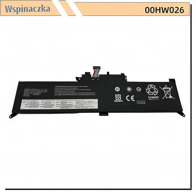 Alt view image 2 of 7 - 00HW026 New Laptop Battery Compatable with Lenovo ThinkPad Yoga 260 Series 00HW027 SB10F46464 SB10F46465