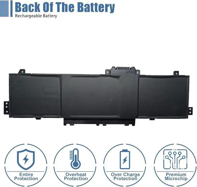 Alt view image 4 of 6 - AE03XL Laptop Battery Replacement for HP 240 245 250 255 G10 14-EE 14-EM 14Z-EM 14-EP 14T-EP 15-FC 15Z-FC 15-FD Series N21969-005 TPN-DB1N N20951-2D1 AE03041XL 11.25V 41.04Wh 3467mAh