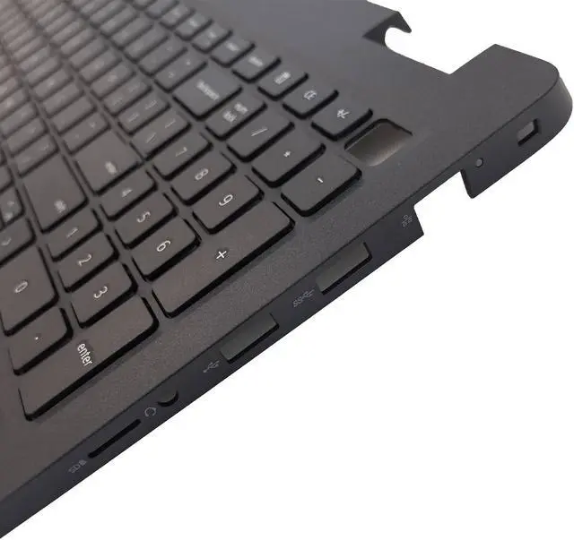 Alt view image 5 of 5 - DJP76 0DJP76 Replacement Upper Case Palmrest Top Cover for DELL Latitude 3520 E3520 Series Laptop,Latitude 3520 Without Backlit Keyboard