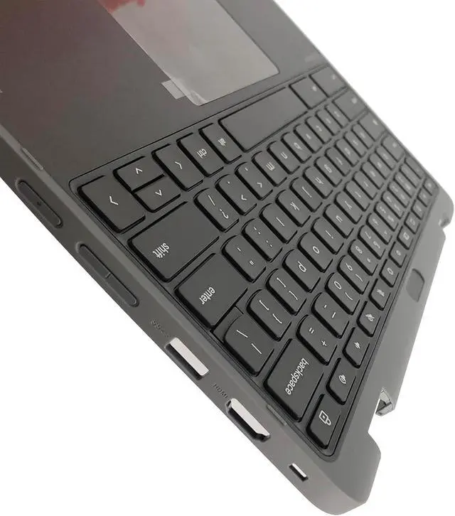 Alt view image 3 of 7 - 5M11H62893 Upper Case Palmrest Replacement for Lenovo Chromebook 300E Yoga Gen 4nd Laptops Assembly with Keyboard and Touchpad(TP Cable NFC)