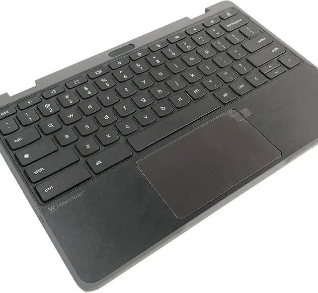 Alt view image 5 of 7 - 5M11H62893 Upper Case Palmrest Replacement for Lenovo Chromebook 300E Yoga Gen 4nd Laptops Assembly with Keyboard and Touchpad(TP Cable NFC)