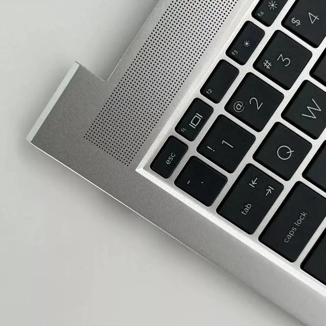 Alt view image 7 of 7 - New Replacement for HP Probook 450 G8 455 G8 Laptop Upper Case Palmrest Keyboard Assembly Part M21742-001 M21740-001 M21741-001 4BX8QTATP30 Silver (Probook 450 455 G8 Non-Backlit Keyboard)