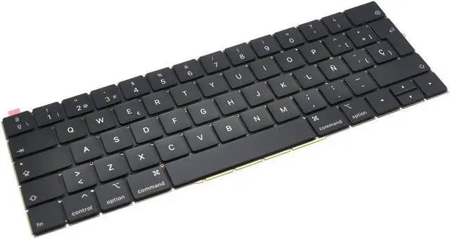 Alt view image 5 of 6 - Replacement Spanish ESPAÑOL Teclado Keyboard Compatible for MacBook Pro 13" inch A1706 & MacBook Pro 15" inch A1707 Touch Bar with 80 PCE Screws+Screwdriver