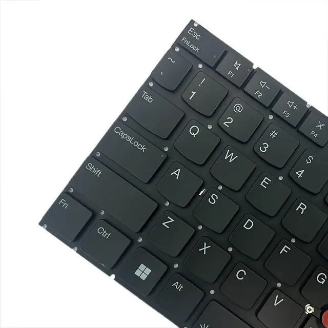 Alt view image 4 of 6 - Zahara US Black Keyboard Backlight Backlit Replacement for Lenovo ThinkPad E16 Gen 1 21JN 21JQ