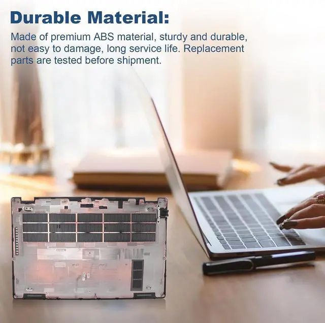 Alt view image 4 of 7 - Shock Proof Replacement Bottom Cover for Latitude 5510 E5510 Laptops, Laptop Bottom Cover with Openings Heat Dissipation Holes for Laptops