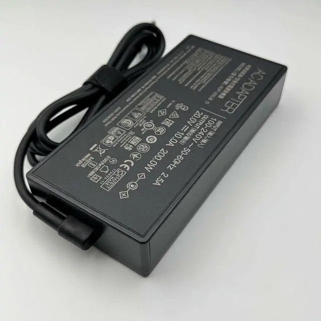 Alt view image 3 of 6 - 20V 10A 200W AC Adapter Charger Compatible for ASUS ProArt H7606WI 2024 Power Brick Cable