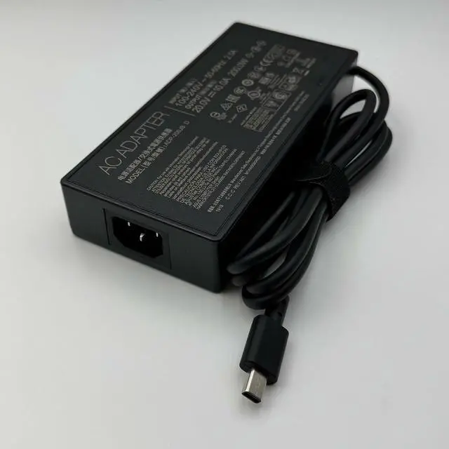 Alt view image 4 of 6 - 20V 10A 200W AC Adapter Charger Compatible for ASUS ProArt H7606WI 2024 Power Brick Cable