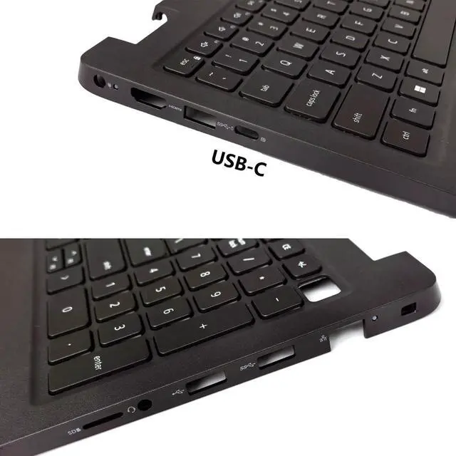 Alt view image 3 of 6 - Replacement Upper Case Palmrest for Dell Latitude 15 3520, E3520