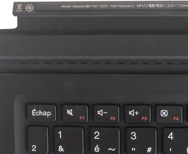 Alt view image 3 of 3 - New Laptop Replacement Keyboard for Lenovo IdeaPad MIIX 700-12ISK 5N20K07157 (France Layout)