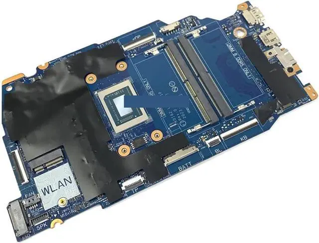 Alt view image 3 of 6 - for DL 16 5645 Laptop Motherboard KDI62 LA-N561P CN-0VM4TR 0VM4TR Ryzen 5 8540U CPU Working