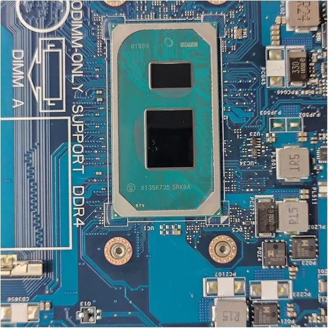 Alt view image 6 of 7 - 0FVP0F FVP0F Replacement for Dell Vostro 3400 3500 Motherboard GDI4A LA-K034P Mainboard System Board Pentium Gold 7505 Processor,Test OK