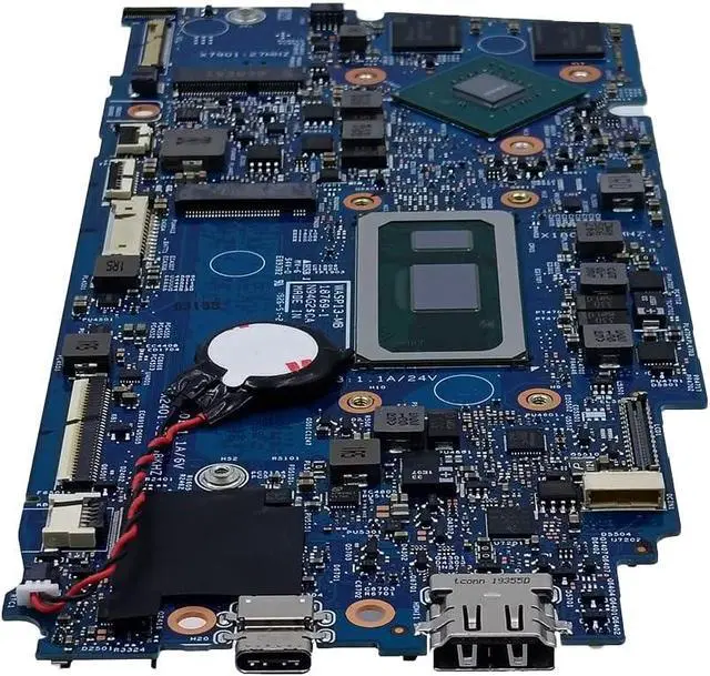 Alt view image 4 of 7 - Replacement for Dell Vostro 5391 Motherboard WASP 13-MB 18769-1 System Board I5-10210U Processor 8GB RAM MX250 2GB 059XGG 59XGG