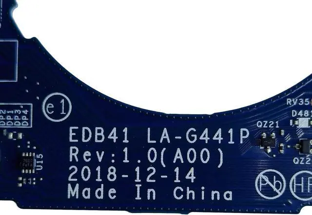 Alt view image 6 of 7 - Replacement for Dell Latitude 7400 2-in-1 Motherboard EDB41 LA-G441P System Board i5-8365U Processor 8GB RAM 054PCJ 54PCJ