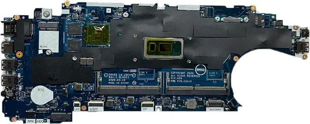 Main image of Replacement Laptop Motherboard System Board CPU Mainboard for Dell Precision 3550 SRGKX i5-10310U LA-J451P N19M-Q1-A1 07DFY1 7DFY1 CN- 07DFY1 Test OK