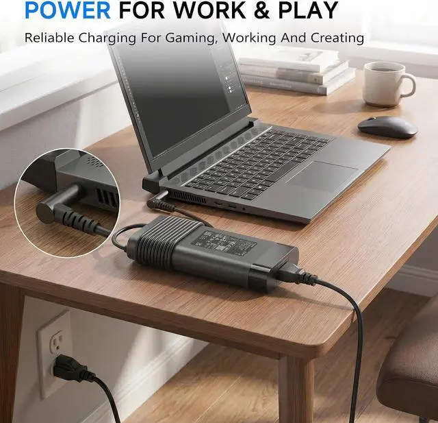 Alt view image 7 of 7 - 230W 19.5V 11.8A Charger Compatible with HP Omen 16 (4.5x3.0mm)