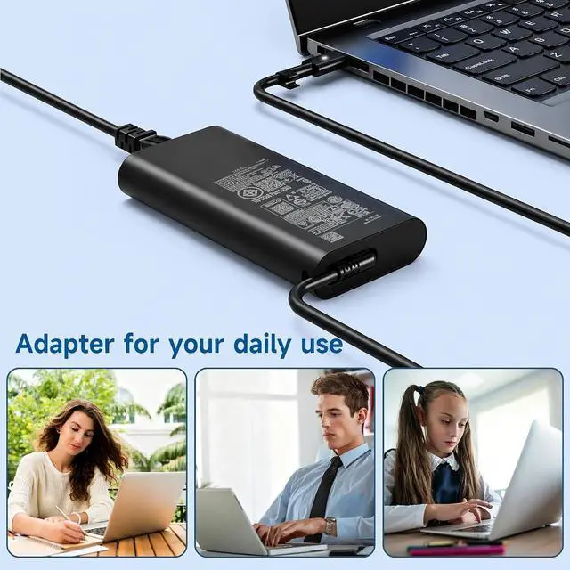 Alt view image 7 of 7 - 165W USB-C GaN Charger Compatible with Dell Precision XPS