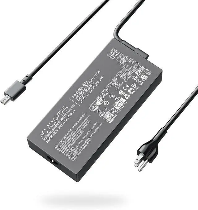 Main image of 200W Laptop Charger Fit for Asus ROG Zephyrus G14 G16 ProArt TUF A16 Gaming