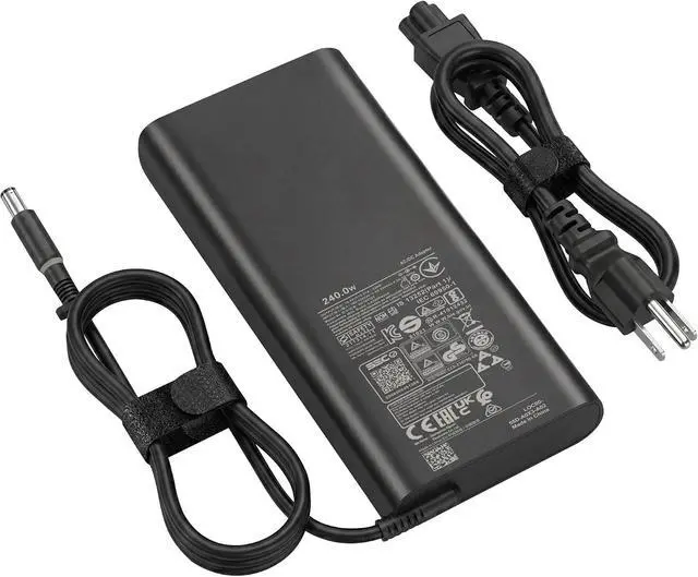 Alt view image 2 of 7 - 240W Slim GaN Charger Compatible with Dell G16 G15 G7 G5
