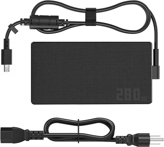 Alt view image 2 of 7 - 280W Laptop Charger Compatible with ASUS ROG Strix G18 G16 (2025) G815 G615, TUF Gaming F16 FX608, Zephyrus G14 G16, 20V 14A Replacement Power Adapter, Fits ADP-280BB B Rectangle Conn Tip