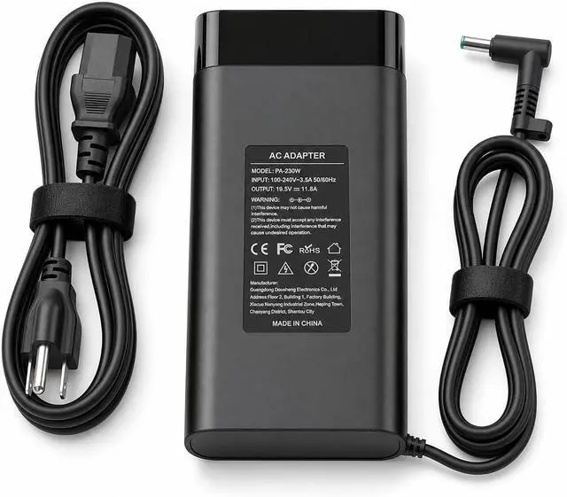 Main image of 230W Laptop Charger for HP Omen 16/17 ZBook Fury G8-G11, 4.5mm Tip
