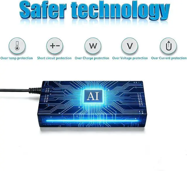 Alt view image 5 of 6 - 200W 10A Adapter fit for Chicony A21-200P2B MSI Katana/Bravo/Pulse 15 17