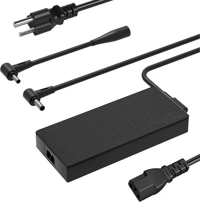 Alt view image 2 of 7 - HHZ 240W Laptop Charger Compatible with Asus ROG 6.3mm Tip Power Adapter