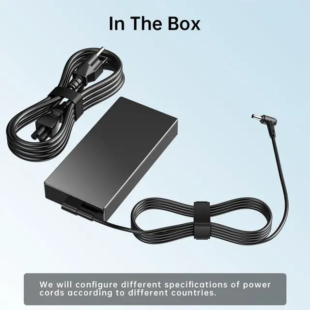 Alt view image 3 of 6 - 150W Laptop Charger Fit for Asus Q540 Q530 UX550 UX535,20V 7.5A Power Adapter
