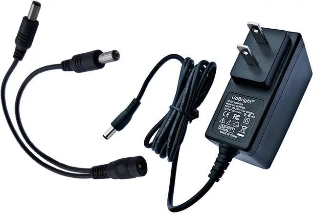 Main image of UpBright 12V AC/DC Adapter Compatible with Therabody EM1024PR RecoveryAir JetBoots Thera body FCC ID 2AU6T-JET IC Id 25672JET Compression Massage Boots Air Circulation Muscle Pain Relief Power Charger