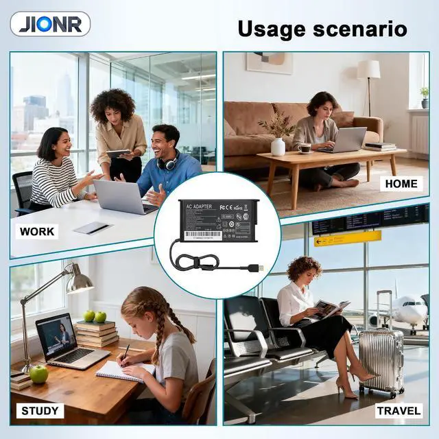 Alt view image 7 of 7 - 230W 20V Laptop Charger Compatible with Lenovo Legion Gaming Laptops