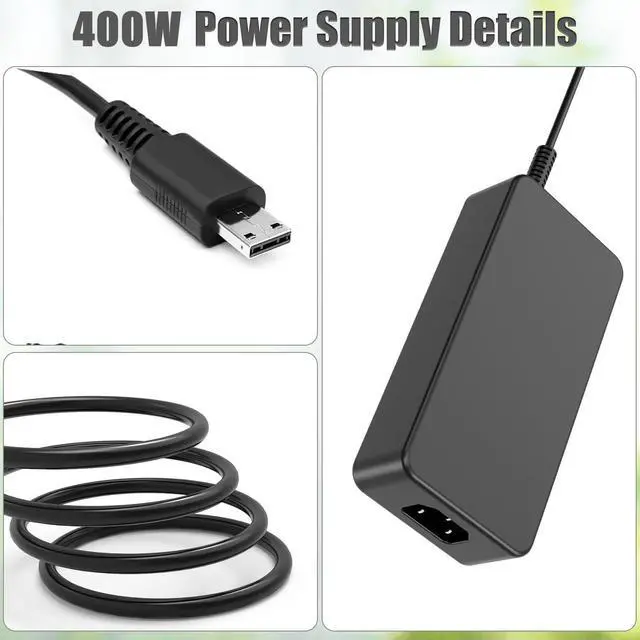 Alt view image 4 of 7 - 400W 20V 20A Laptop Charger Compatible with MSI Titan Raider Vector Series