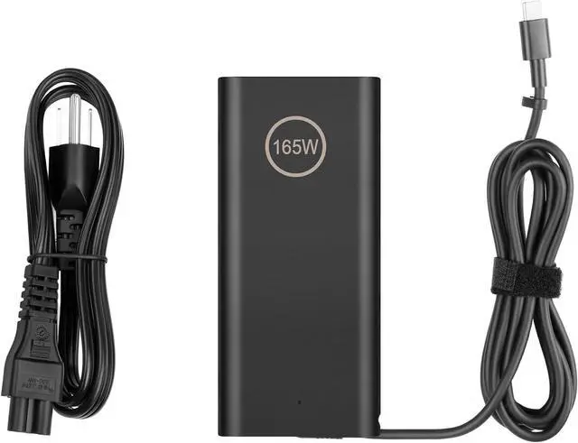 Main image of 165W USB c Laptop Charger Compatible with Dell Pro Max 14 16 18 Plus MB18250 MB16250 Precision 5680 5690 P123F DA165PM210 HA165PM210 LA165PM210 AC Adapter