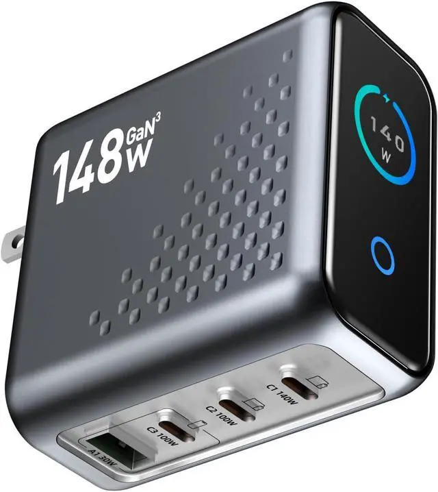 Alt view image 2 of 7 - Dpofirs AI Control Panel Charger with Smart Display
