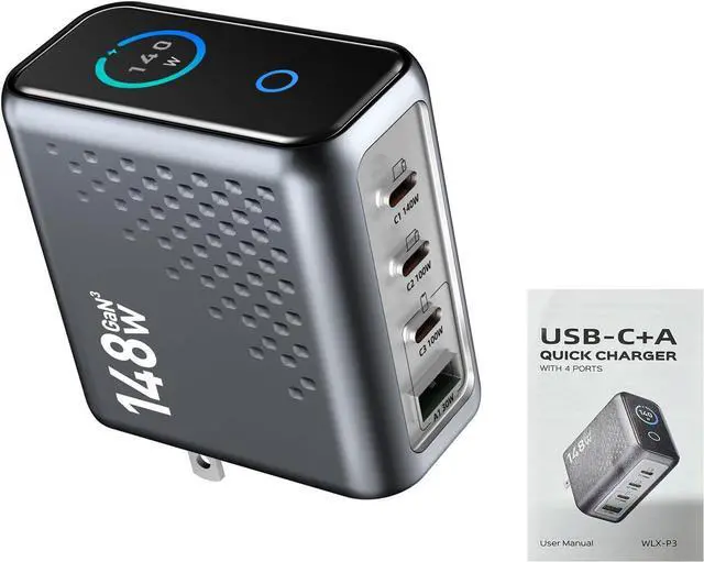 Main image of Dpofirs AI Control Panel Charger with Smart Display