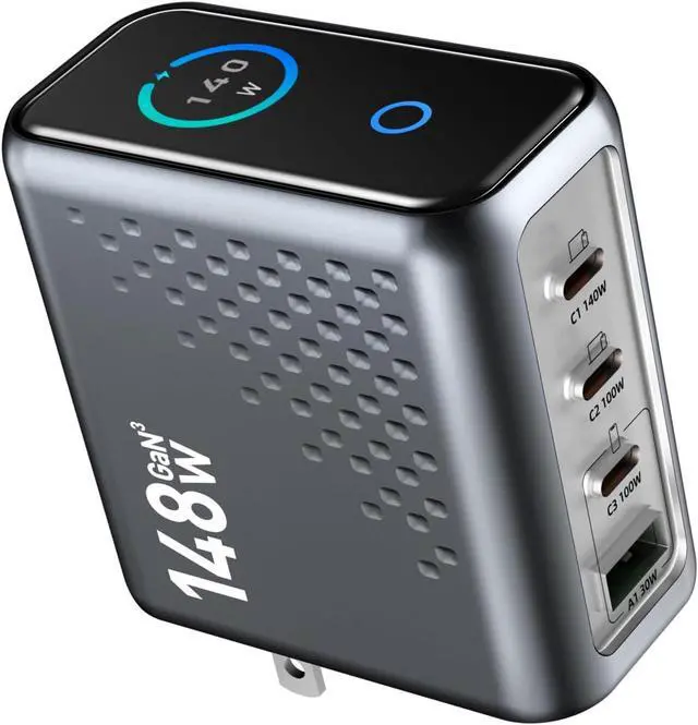 Alt view image 7 of 7 - Dpofirs AI Control Panel Charger with Smart Display