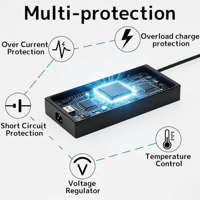Alt view image 3 of 7 - 380W Laptop Charger Replacement for Asus ROG Strix Scar RTX 5080 AC Adapter