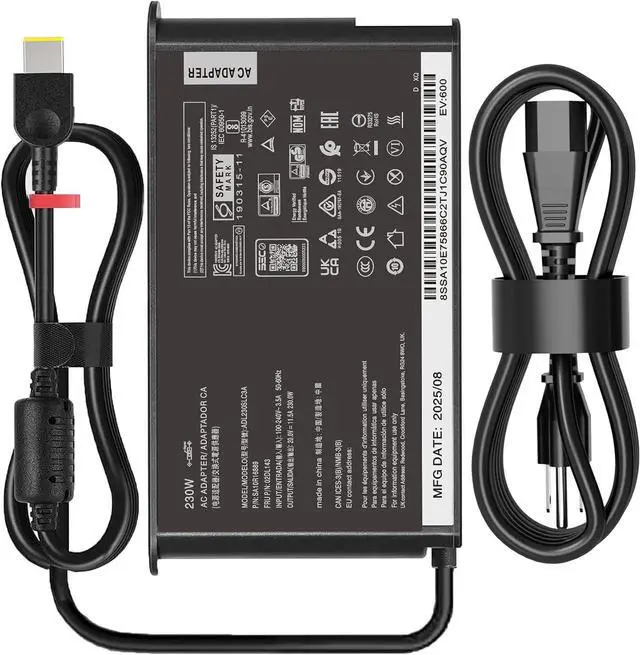 Main image of 230W Legion Charger Fit for Lenovo Legion 5 LOQ 15 16 15IRX9 16IRX9