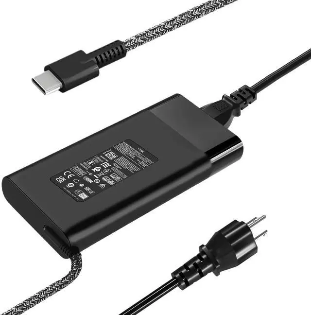 Alt view image 7 of 7 - 100W USB-C Charger Compatible with HP Spectre Fold 17 x360 ZBook Firefly 16