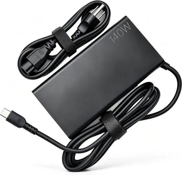 Main image of Slim 140W USB-C Charger Compatible with Lenovo ThinkBook Yoga Legion