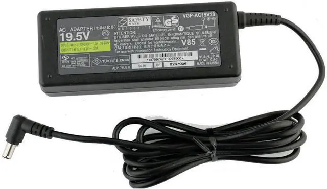 Main image of 19.5V 3.9A AC Adapter Charger for Sony VGP-AC19V19 VGP-AC19V20 VGP-AC19V48