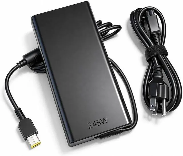 Main image of 245W Charger Compatible with Lenovo Legion and LOQ - Yellow Slim Tip