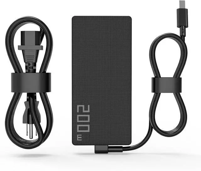 Alt view image 7 of 7 - 200W Charger Fit for Asus Zephyrus G16 2024 2025 GU605 GU605MU GU605MV GU605MZ GU605MY GU605CX i7 i9 Ultra 7 9 RTX 4060 4070 4080 4090 5070 5080 ADP200JB D A20200P1A ADP200JB K Laptop