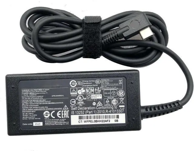 Main image of New Genuine USB Type-C for HP TPN-CA01 Power Adapter 15V 3A 45W Charger