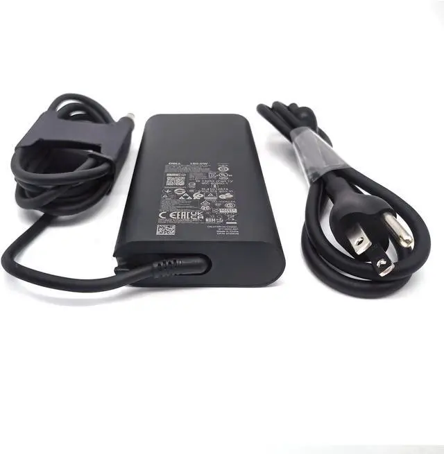 Alt view image 2 of 5 - Genuine 180W Dell GaN Slim Power Adapter Compatible with Dell Precision 7670 7680 7770 7780 7510 7520 7530 7540 7550 7560 M4600 M4800 M4700 Mobile Workstation Laptop PC Power Supply Cord Charger Cable