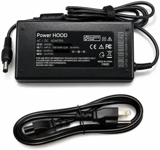 Alt view image 7 of 7 - 120W Adapter for Acer Predator Z1 Z321QU bmiphzx UM.JZ1AA.001 31.5" Monitor