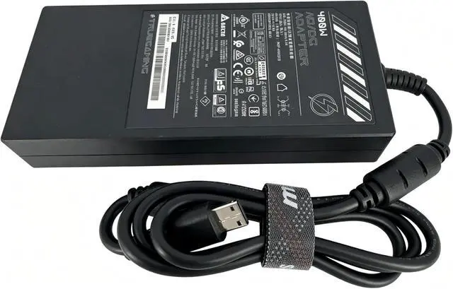 Alt view image 2 of 3 - 400W Charger Compatible with Msi Vector A18/18 17 16/A16 HX Raider A18/18 HX AI Titan 18 HX AI CreatorPro X18 ADP-400CB B (Fit for 330W) Power Supply Adapter