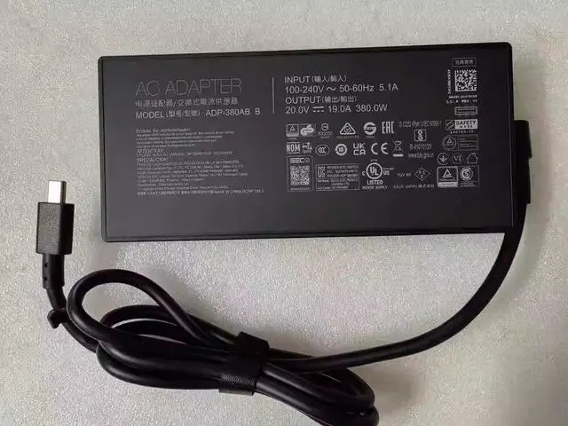 Main image of 380W 20V 19A AC Adapter Charger Compatible for ASUS ADP-380AB B ROG Strix G16 2025