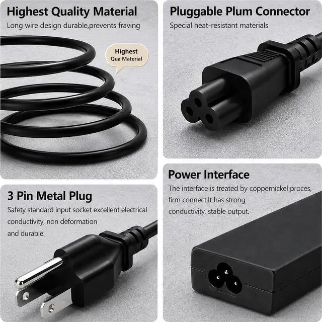 Alt view image 4 of 7 - OEM 180W Adapter for Dell DA180PM111 LA180PM180 FA180PM111 HA180PM180